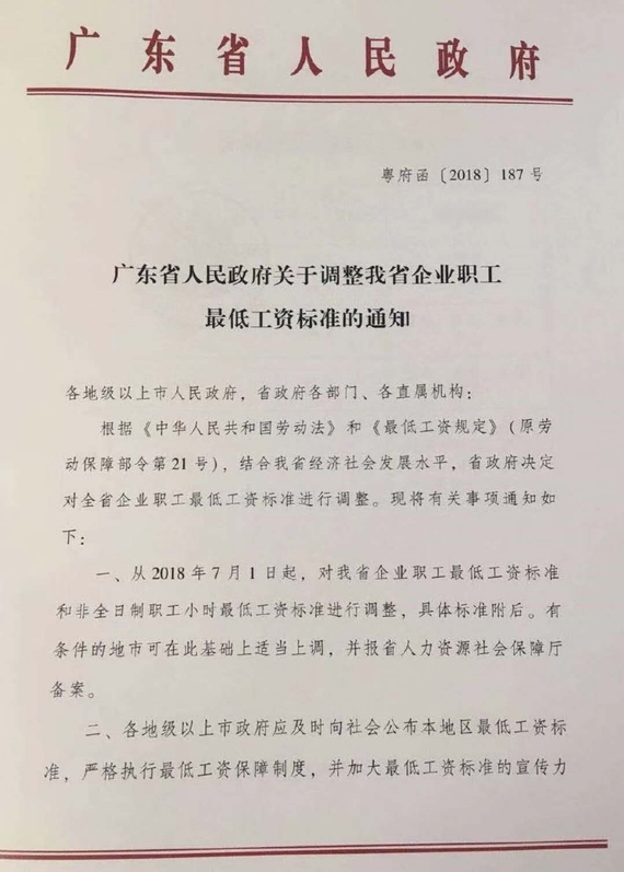 最低工資