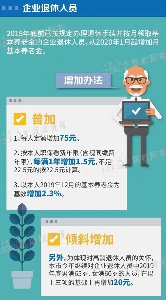 養(yǎng)老金上漲